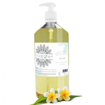 HUILE DE MASSAGE, MODELAGE 100% VÉGÉTALE 200 ML OU 1L / 16 PARFUMS / 1 Litre - Monoï