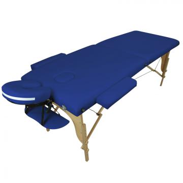 Table de massage BOIS 2 zones pliante