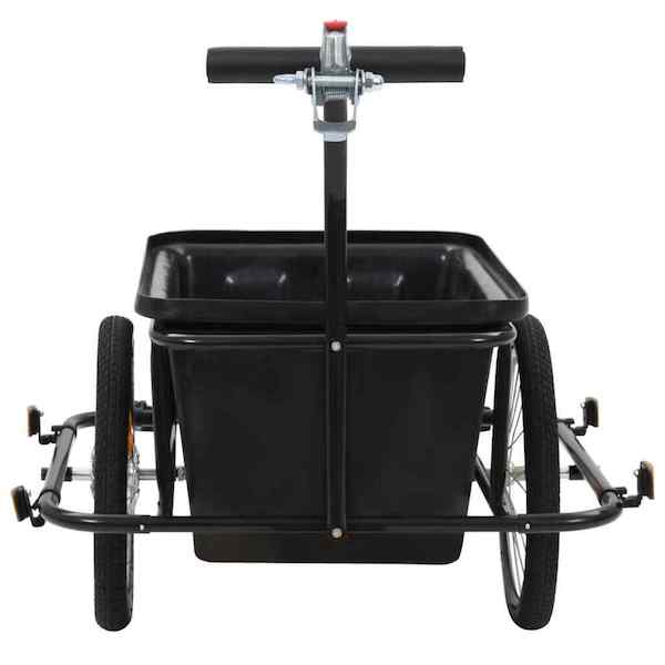 Remorque pour vélo Charge Max. 50kg Charrette à Bras pour Bicyclette Pneus  Chariot Emplettes : : Sports et Loisirs
